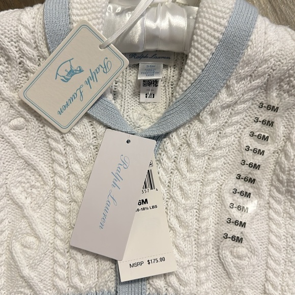 Polo Ralph Lauren Baby Cable Knit Cardigan - Picture 4 of 5